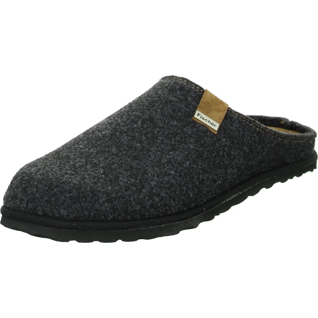 Fischer Markenschuh Hausschuhe HELGE Blau Herren Produktbild 