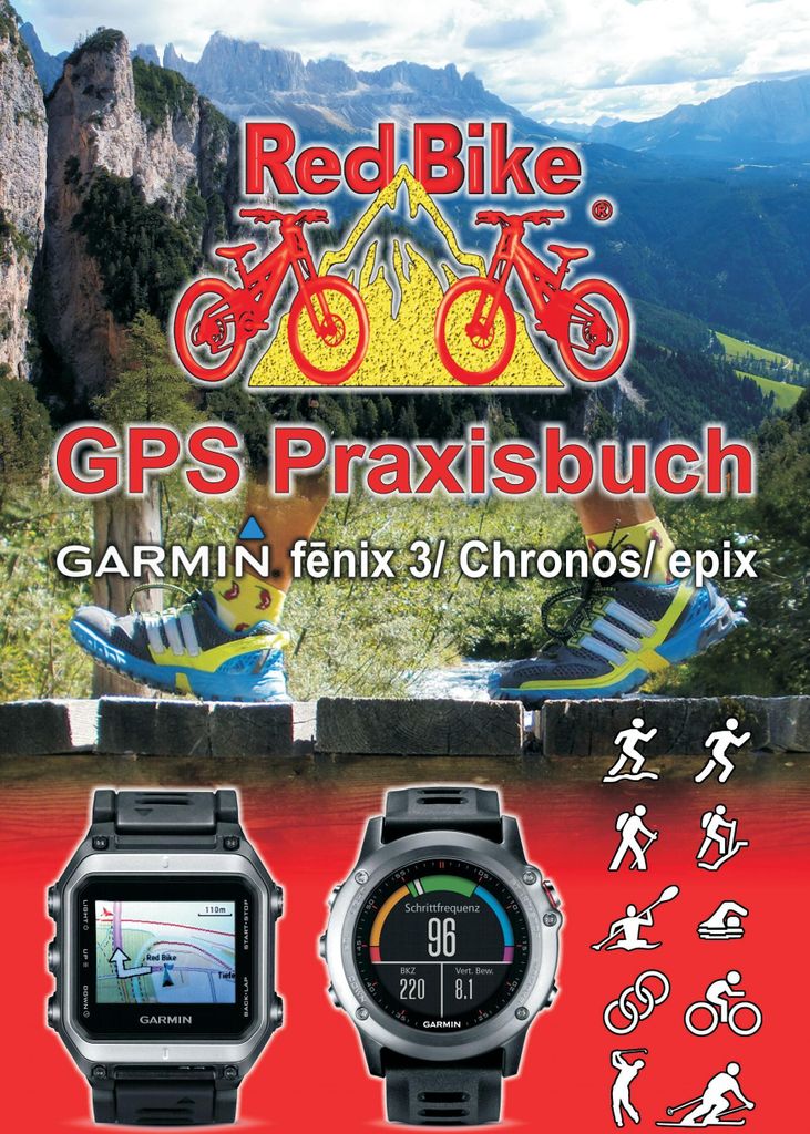 GPS Praxisbuch Garmin fenix 3 / fenix Chronos / epix