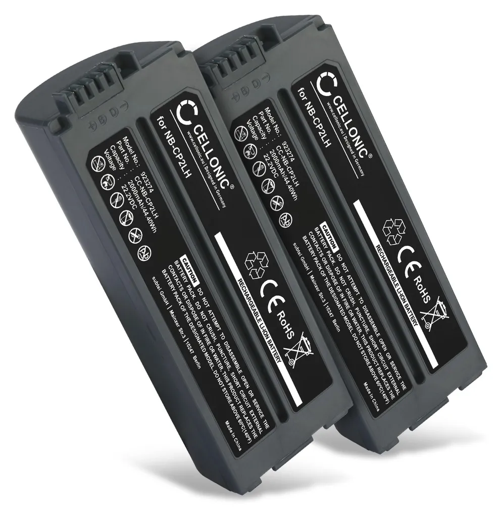 Batterie NB-CP2LH : Solution pour imprimer sans prise Canon Selphy