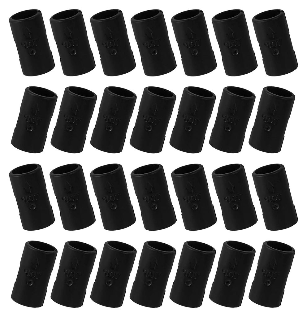 24 Stück Regalbefestigungsklemmen aus Kunststoff für Drahtregale, Ersatzclips für 13 mm Rohrdurchmesser