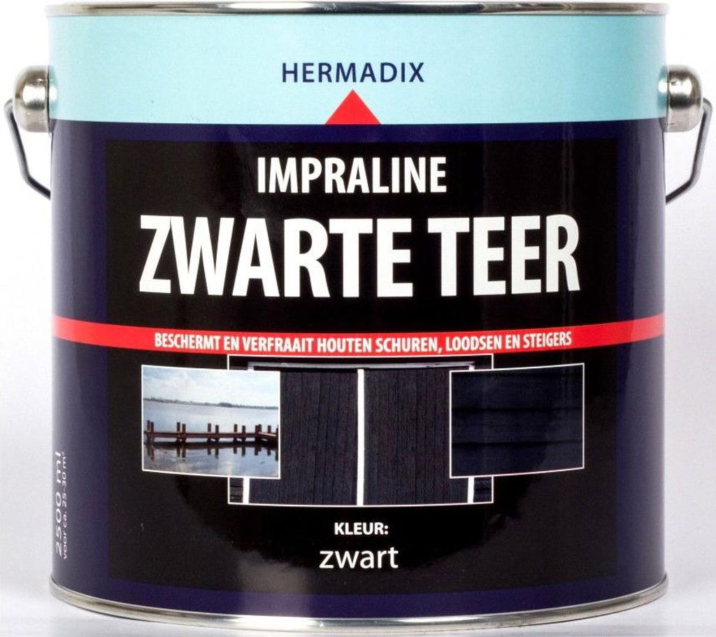 Hermadix Impraline Schwarzteer 2500ml