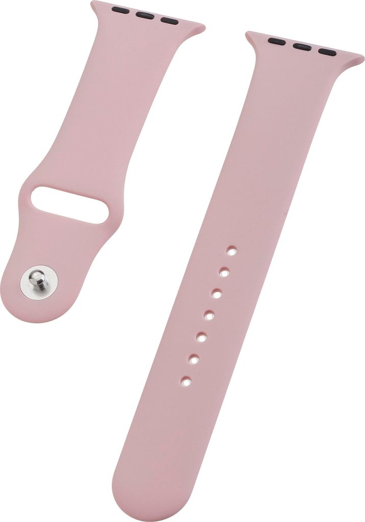 Watch Band für Apple Watch 44mm (Series 4 / 5 / 6 / 7) 42mm (Series 1/ 2/ 3) Silicon Pink