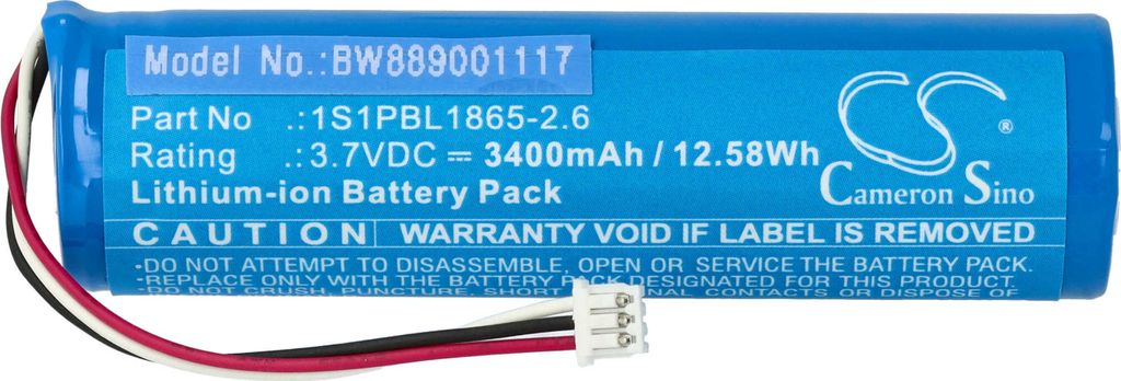 vhbw Akku kompatibel mit Philips Avent SCD841/26, SCD845/26 Babyphone Babytalker (3400 mAh, 3,7 V, Li-Ion)