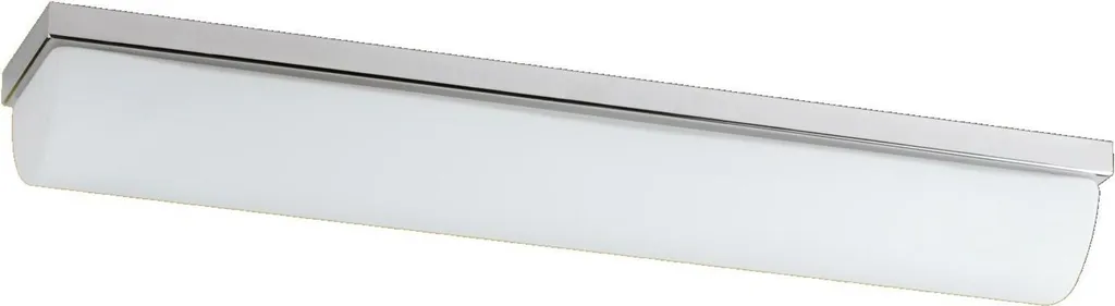 Éclairage Salle de Bain IP44 Sylvia Plafonnier Verre LED 18W Blanc Chaud