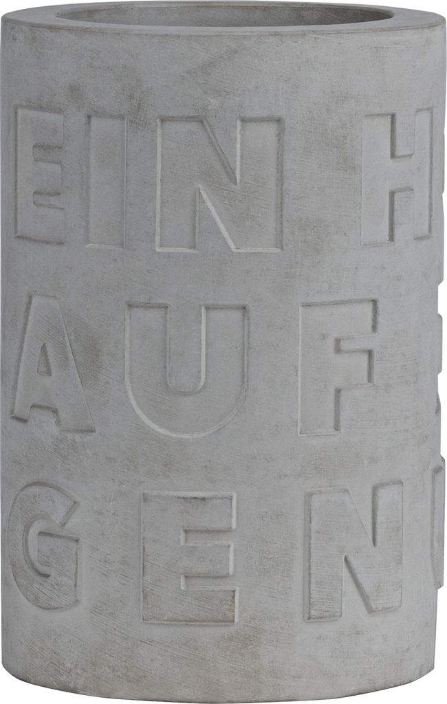 Beton Flaschenkühler "Ein Hoch auf den Genuss" Produktbild 
