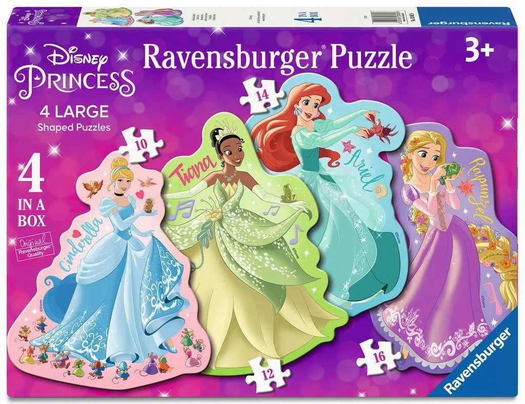Puzzle Enfant Disney Incassable : 4 Modèles Évolutifs Ravensburger 03082