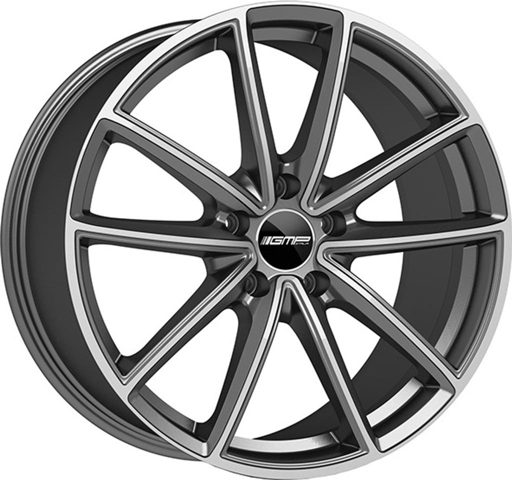 Alufelge Gmp Titan 11.5X22 5X130 Et 52 Anthracite Diamond