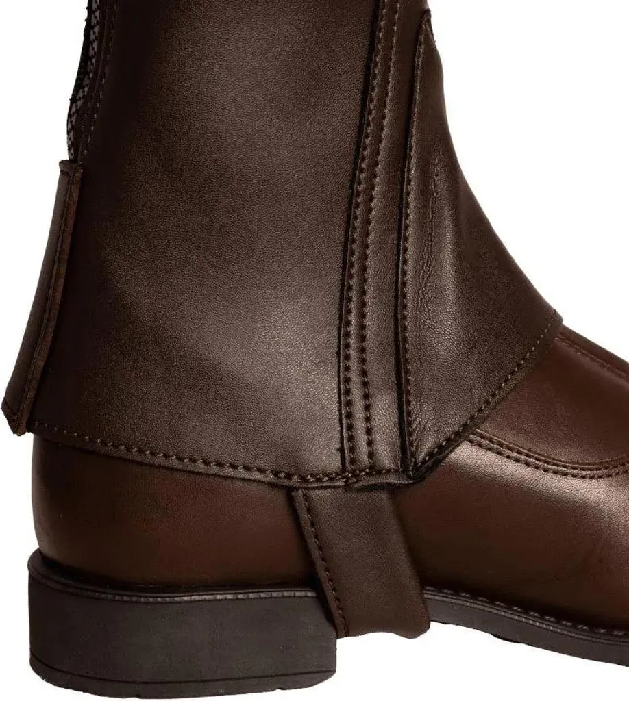 Dyon Pro Standard Demi-chaps Marron L Regular - Cuir Grainé Souple