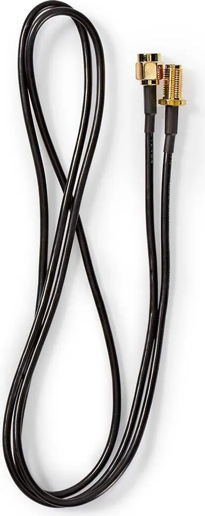 Cavo Prolunga RP-SMA 1m 50 Ohm | Oro | Per Antenne WiFi e LTE - 3