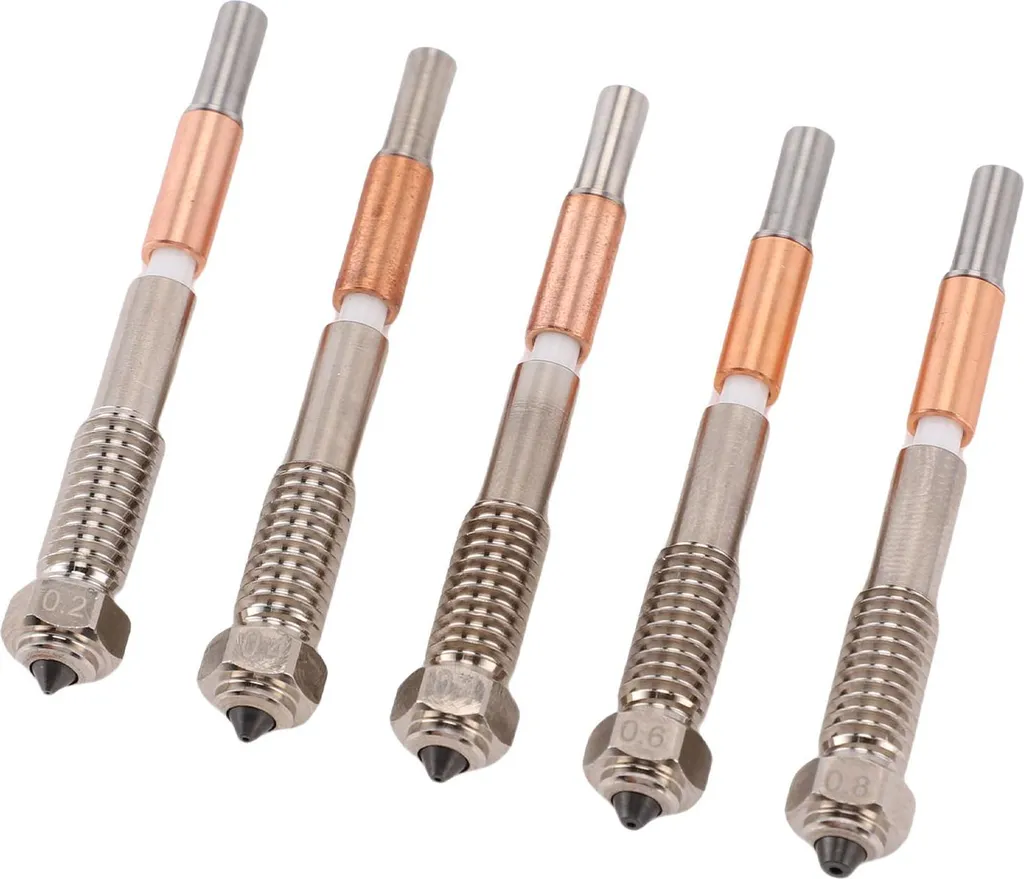Buse d'Extrusion pour Imprimante 3D QIDI Plus4, Lot de 5 Pièces Pro - 4