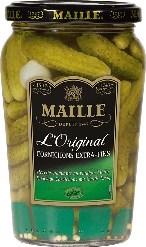 Maille Gürkchen Cetriolini extra sottili, 400 g Immagine del prodotto 
