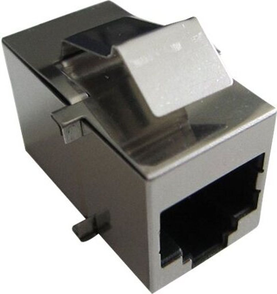 Intellinet - Keystone-Koppler - RJ-45 (W) bis RJ-45 (W) - abgeschirmt