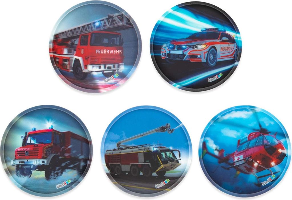 ergobag Feuerwehr Kletties-Set Produktbild 