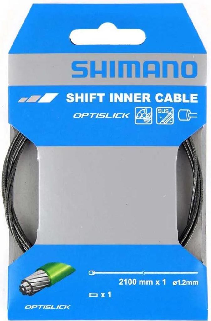 Cavo di trasmissione SHIMANO - CAVO MTB/ROAD 1,2x2100mm - Immagine del prodotto 