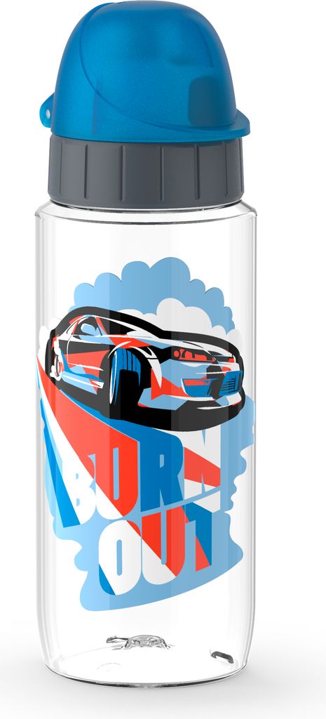 Emsa N30332 Kids Tritan Trinkflasche | Fassungsvermögen: 0,5 Liter | 100% sicher/praktisch/hygienisch/dicht/unbedenklich | cleverer Trinkverschlus...