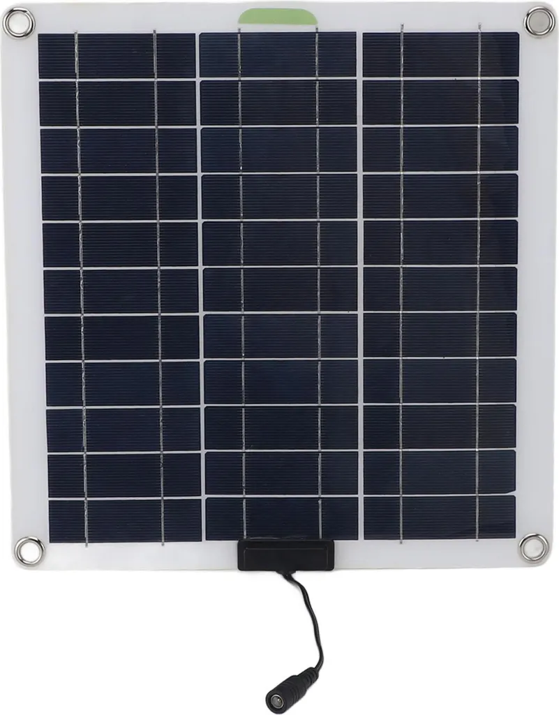 Chargeur Solaire Portable 200W pour Camping-Car et Batterie Voiture