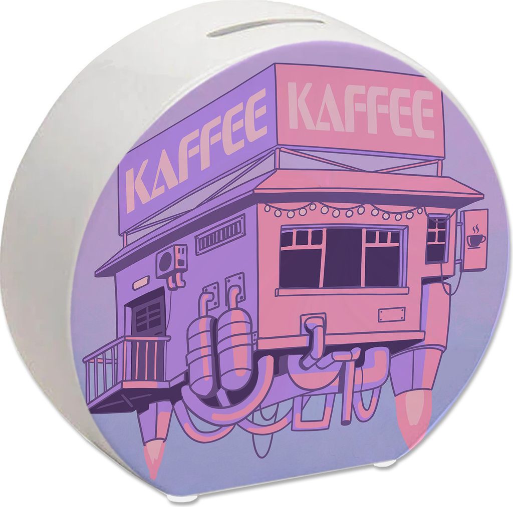 Science-Fiction Kaffeekasse Spardose