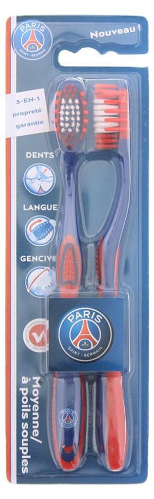Set Duo, Epl, Paris Saint-Germain, spazzolini da denti, blu Immagine del prodotto 