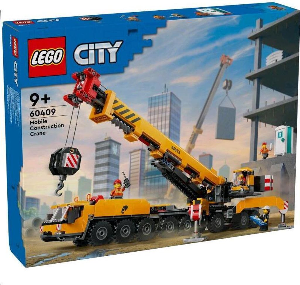 LEGO® City 60409 Mobilny dźwig budowlany Zdjęcie produktu 