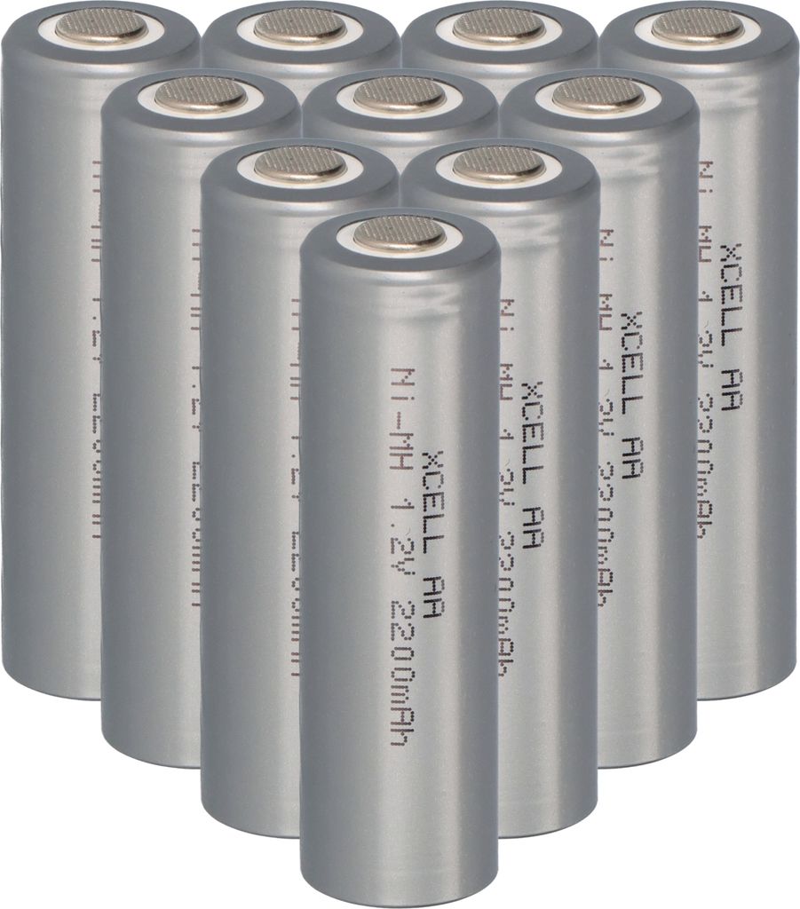 10x XCell Akku Mignon AA 1,2V / 2200mAh X2200AAI Produktbild 