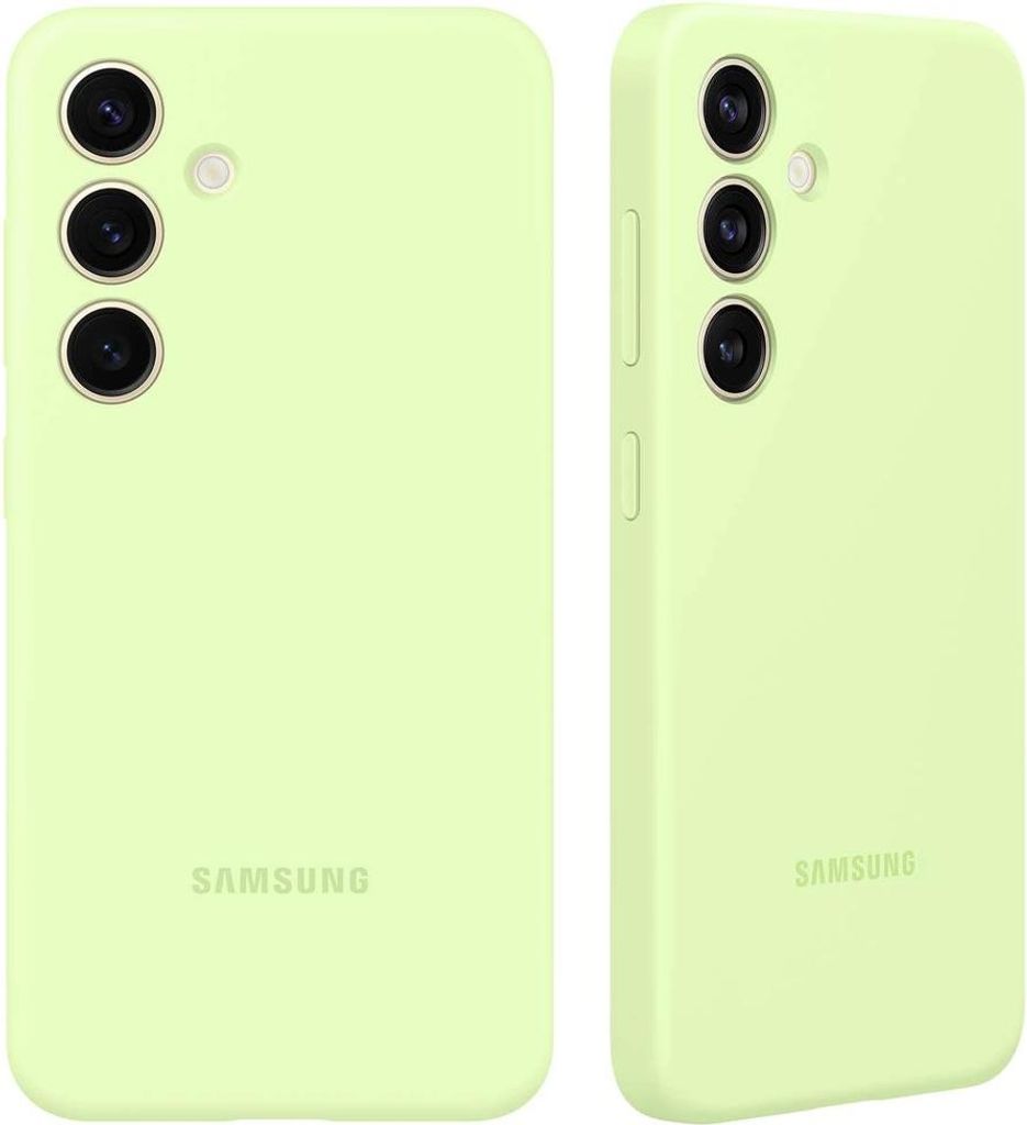 Cover in silicone Samsung Galaxy S24+ - kaki Immagine del prodotto 