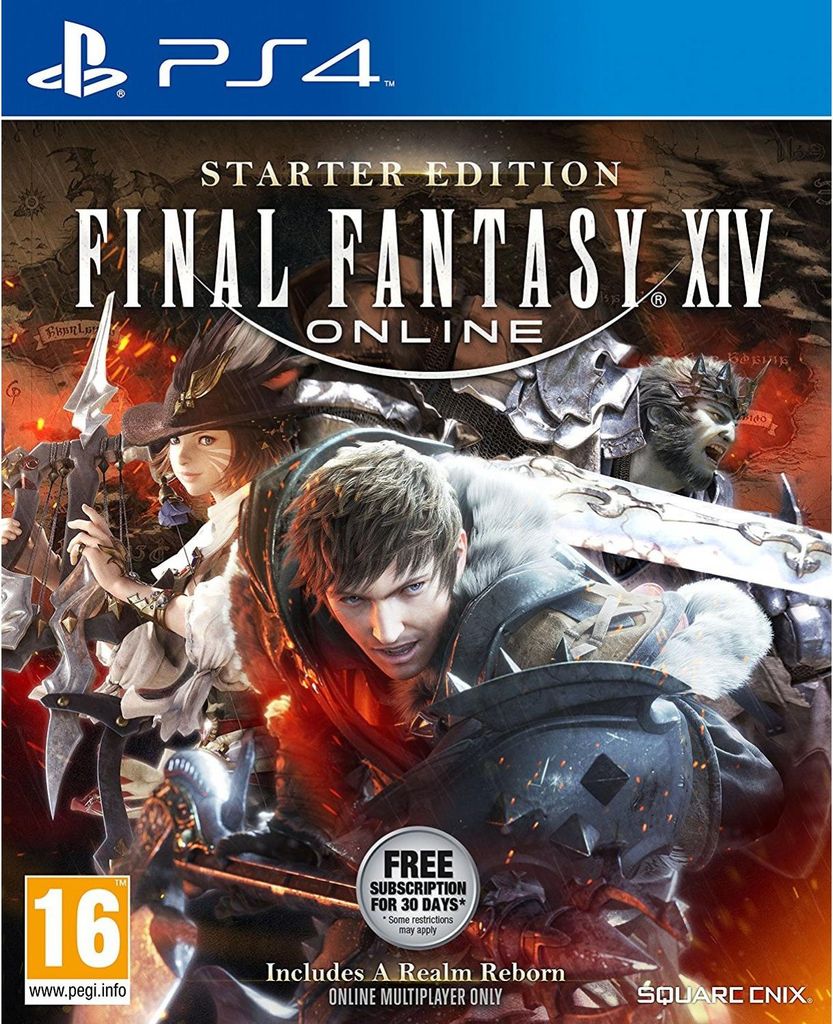 PLAION Final Fantasy XIV Starter Edition, PS4 Basispaket Italienisch PlayStation 4