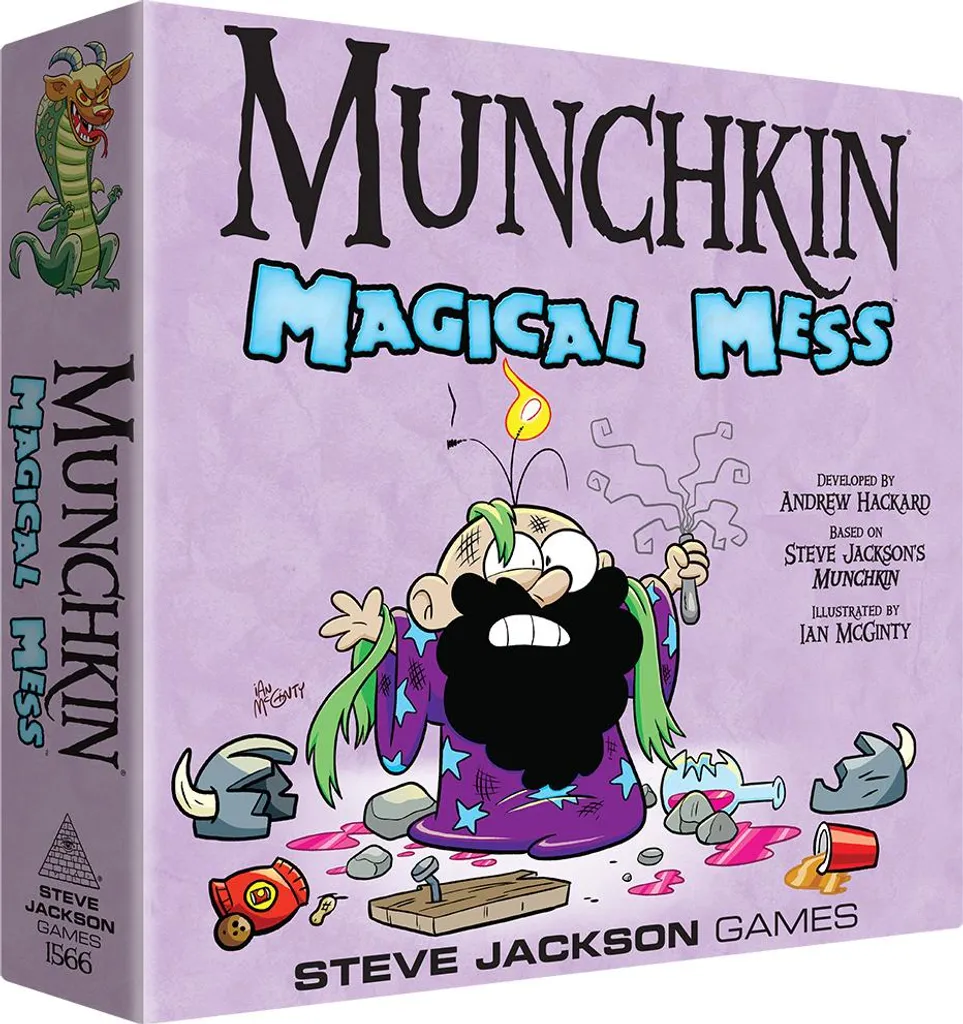 Jeu Munchkin Désastre Magique Idéal pour Animer vos Soirées de Jeux de Cartes