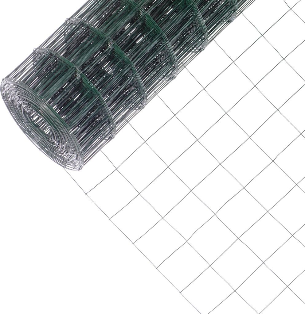 Gartenzaun Grün 150cm 25m 7,5x10cm 2,10mm