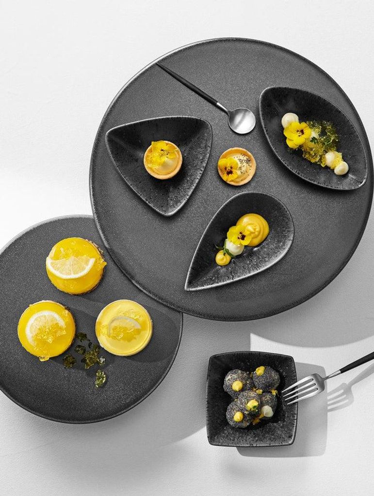 ASA Selection grande Schälchen quadratisch black iron 10,5cm