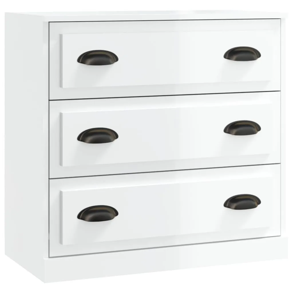 SYFAX™ Credenza Bianca 70cm | Il Mobiletto Lucido che Mancava