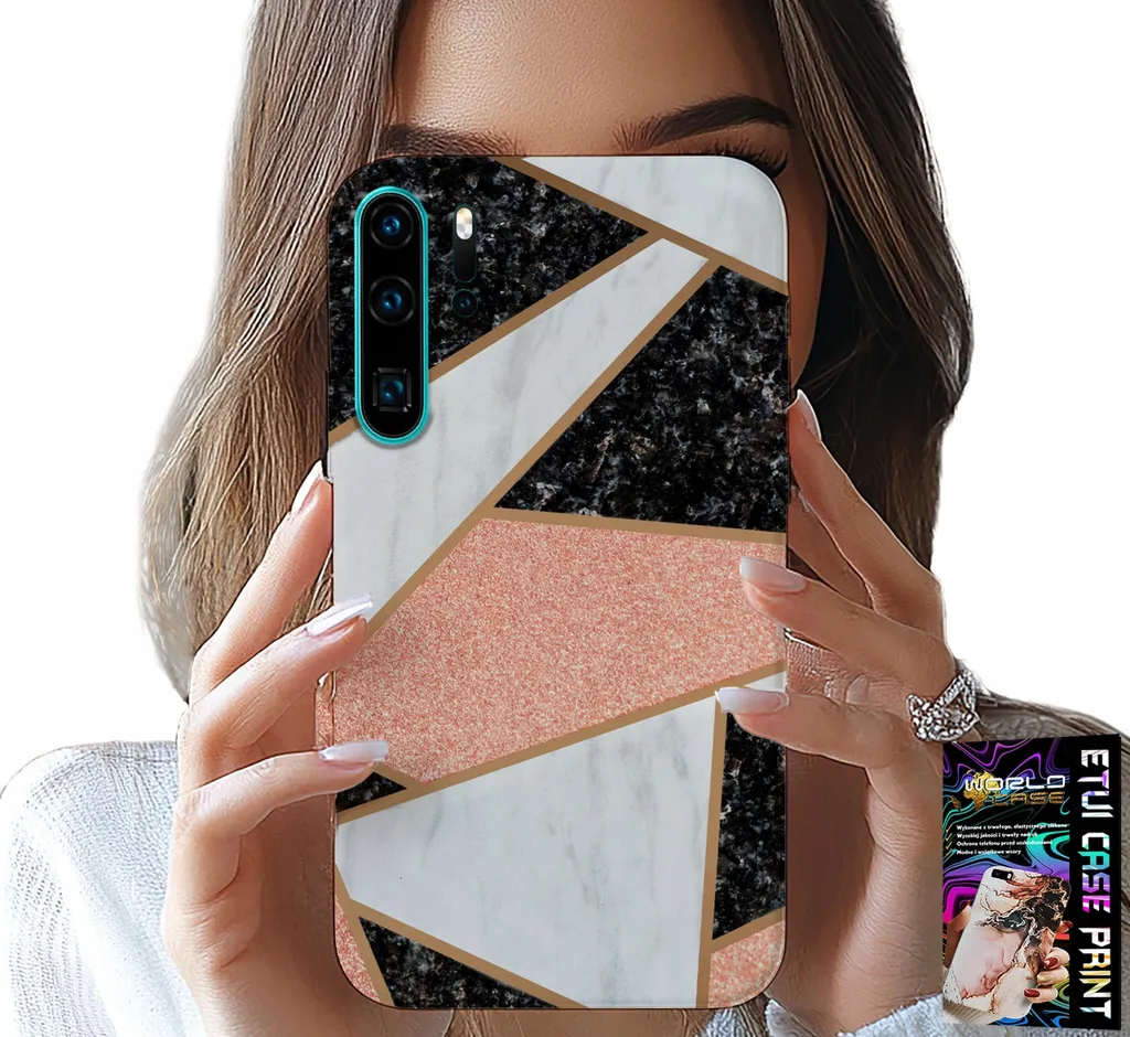 Custodia Minimal Huawei P30 Pro + Screen Protector | Design Moderno