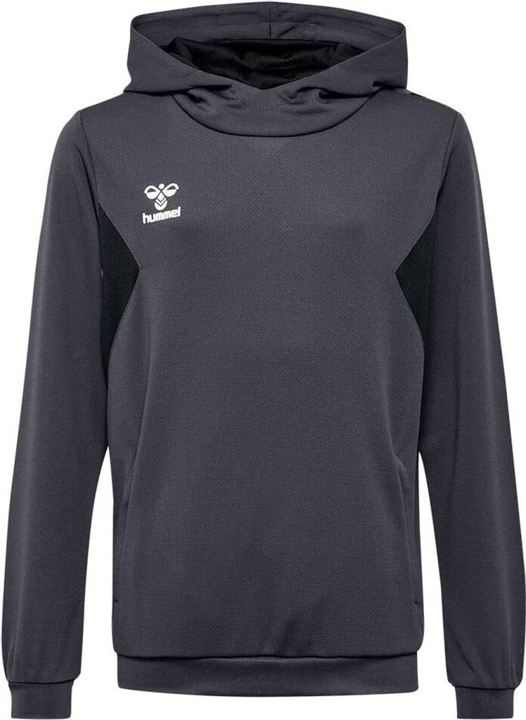 Hummel Authentic PL Kapuzen Sweatshirt Kinder, grau, 128