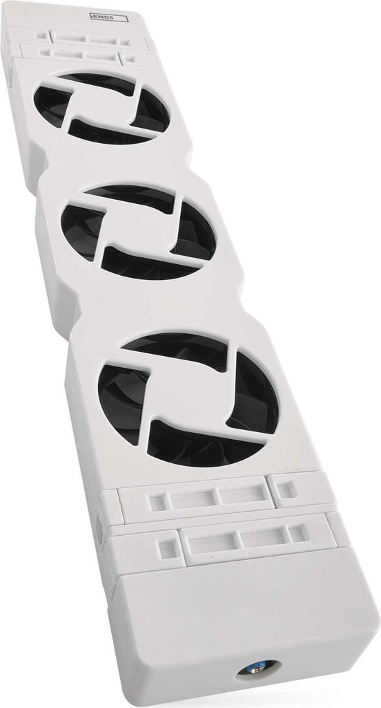 EMOS Erweiterungsset Heizung-Ventilator zum Sparen von Energie und Heizkosten, 1 Stück Heizgebläse m