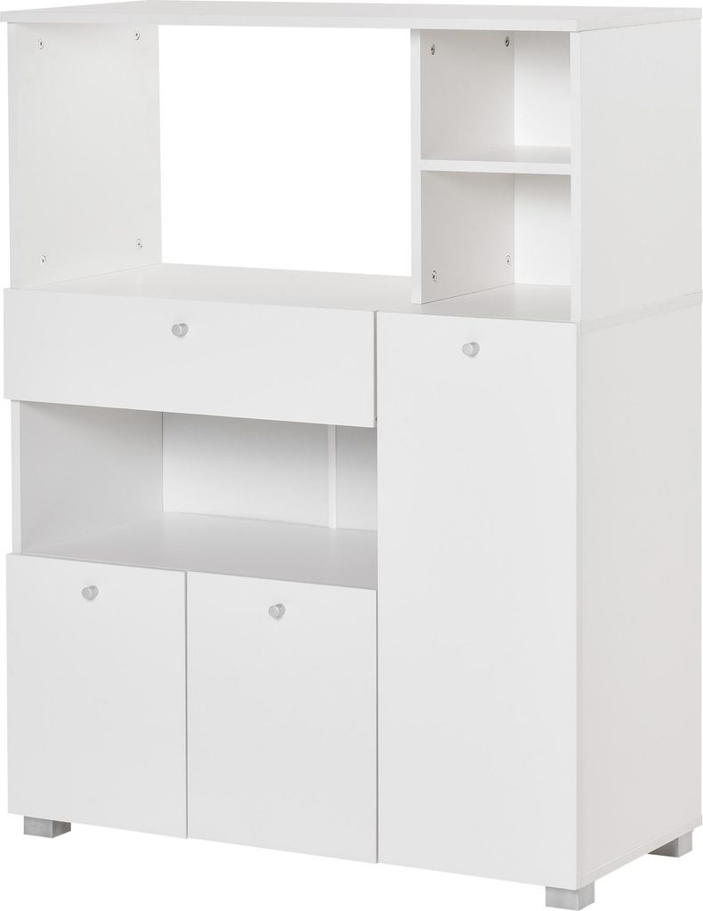 HOMCOM Meuble de micro-onde armoire cuisine meuble de Image du produit 