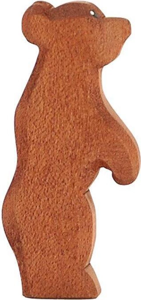 Bär klein stehend - Holzfigur Ostheimer