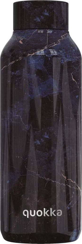 Quokka Solid, Edelstahlflasche / Thermoskanne Black Marble, 510ml, 11987