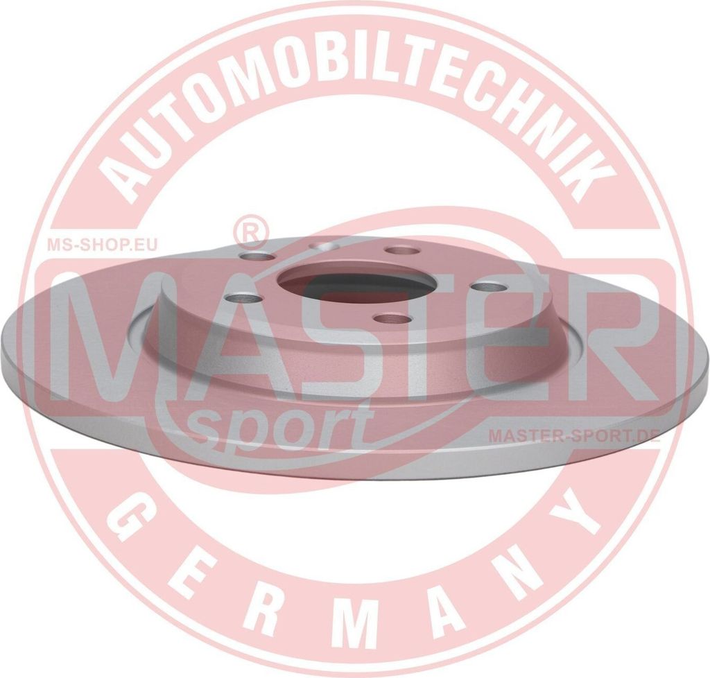 MS 24011201781PR-PCS-MS Bremsscheibe (1x Stück) Hinterachse für AUDI A7 Sportback (4GA, 4GF)