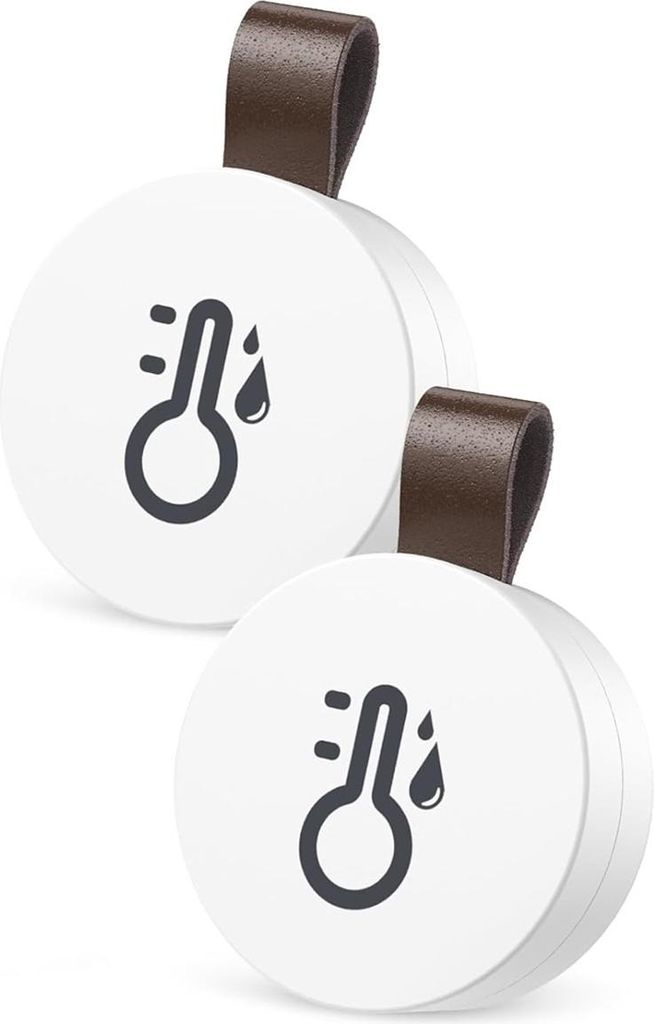 2er Set Bluetooth Thermometer Hygrometer, Mini Thermometer Produktbild 