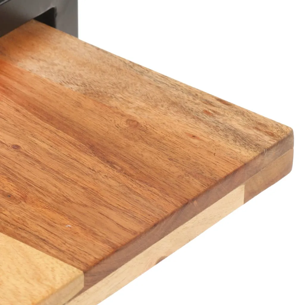 mobile TV vidaXL 160x40x40 cm in legno massiccio di acacia - Mobili TV - 5