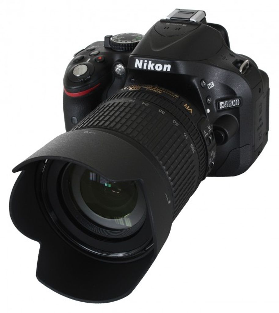 Nikon D5200 AF-S 18-105mm VR Kit schwarz Produktbild 