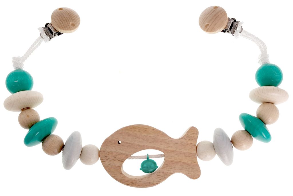 Wagenkette Fisch nature türkis, ab 0 Monaten Produktbild 