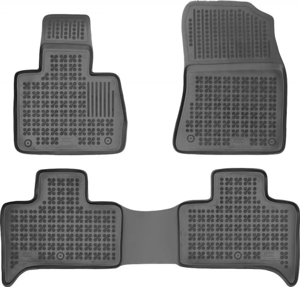 Recambo Tappetini in gomma 3D compatibili con BMW X5 E53 | anno di costruzione 1999 2006 | Tappetini in gomma | su misura | con bordo | beige