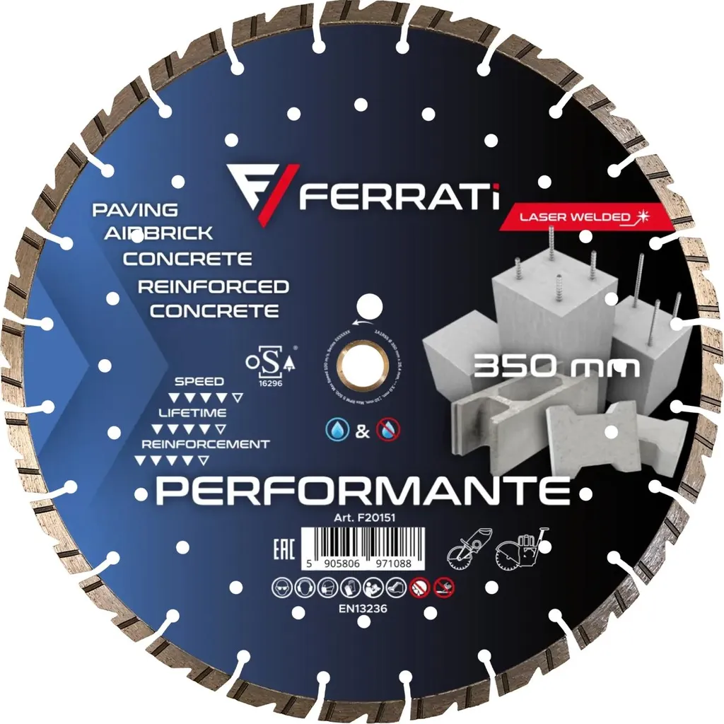 Disco Ferrati Performante 350 mm | Prezzo Shock e Performance Estreme