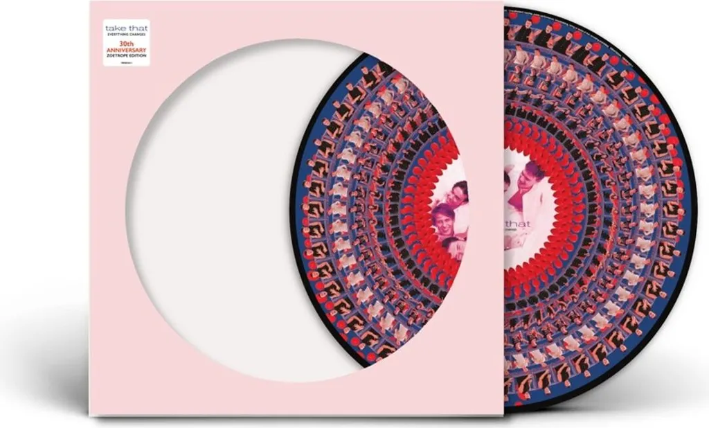 Take That Everything Changes Vinyle LP Zoetrope Réédition Disponible - 2