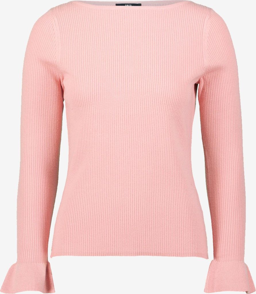 Pullover mit Volants am Ärmel