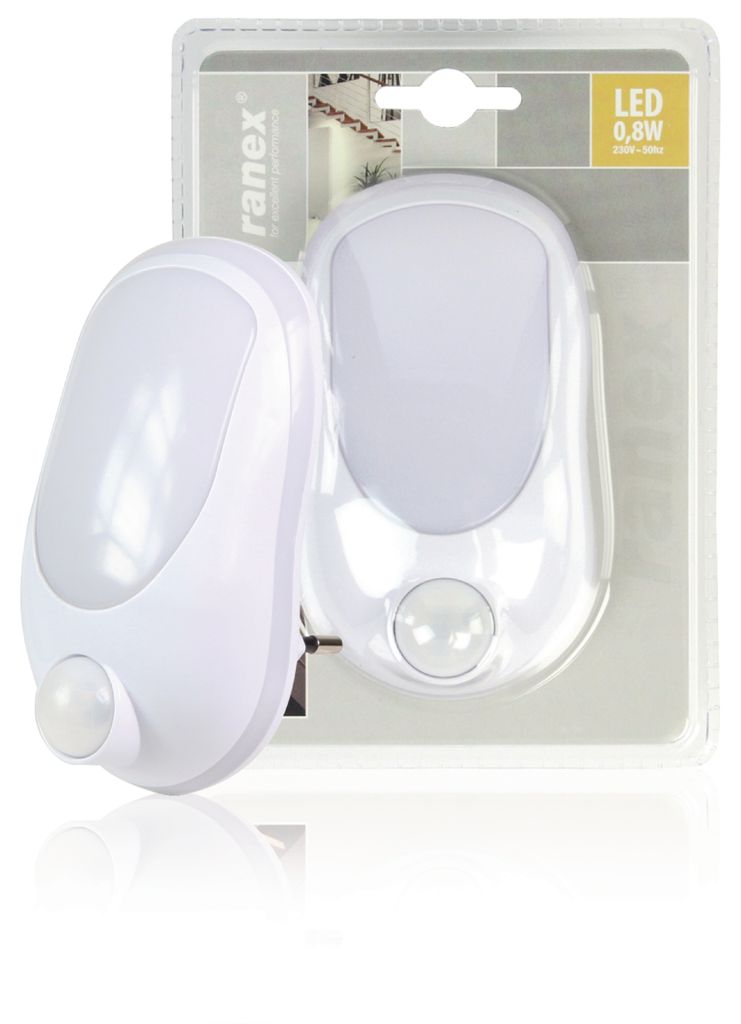 Ranex Ra-Night01 Luce notturna a led con rilevatore di Immagine del prodotto 