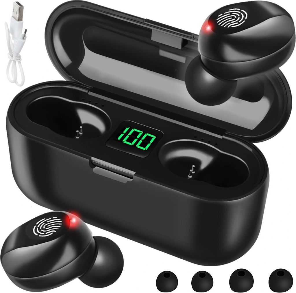 Izoxis 16154 Bezdrátová sluchátka F9 Bluetooth 5.1 - Obrázek produktu 