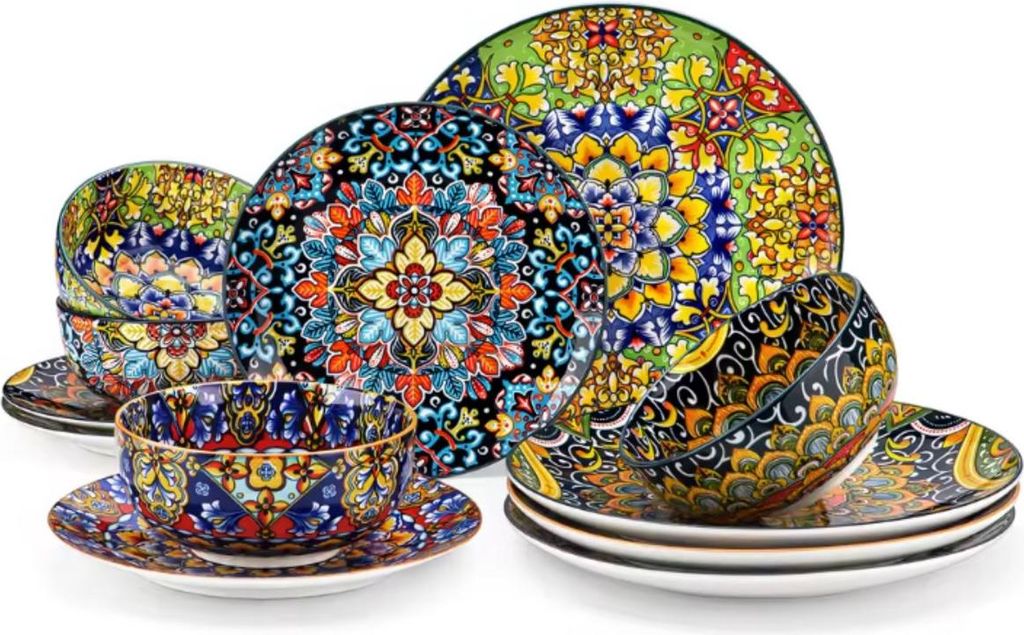 Service de table Dynastic – Bohemian – 4 personnes – 12 Image du produit 