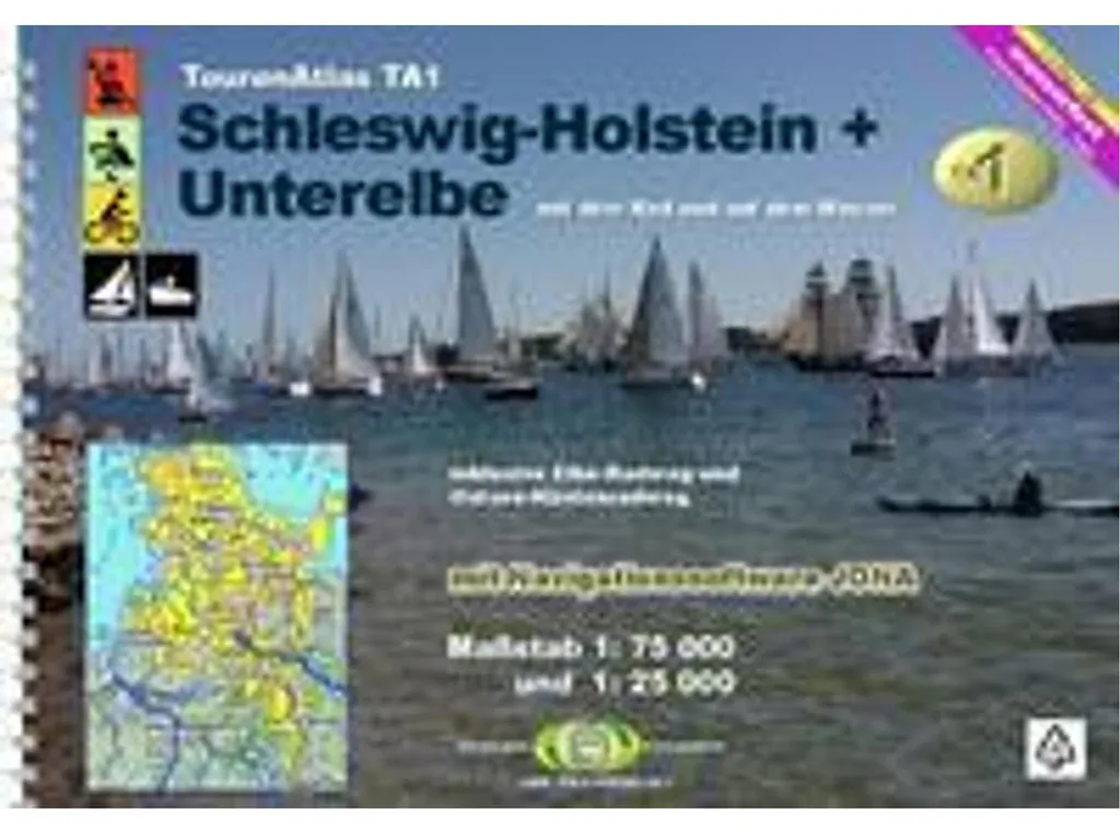 Atlas TA1 pour Naviguer en Schleswig-Holstein et sur l'Elbe Intérieure