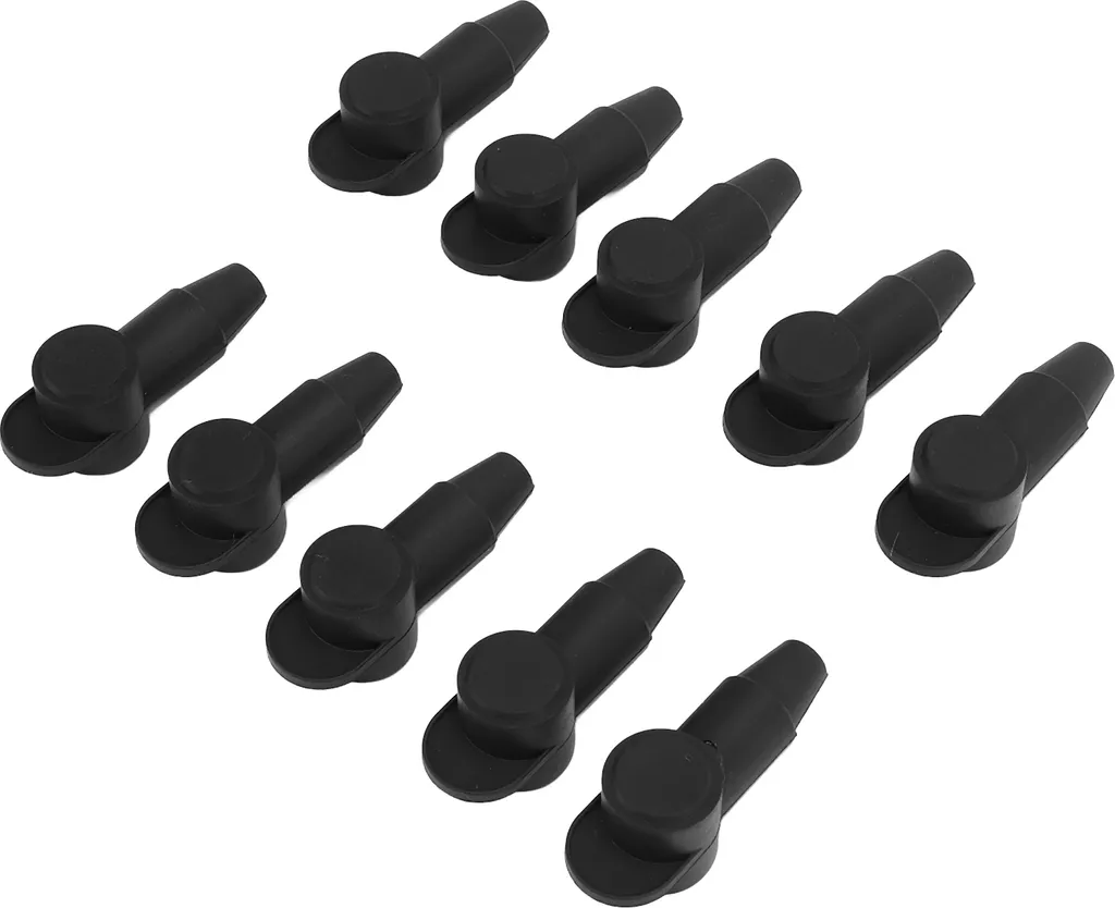 Set 10 Copri Cavo Silicone per Terminali Batteria R - Isolamento Auto